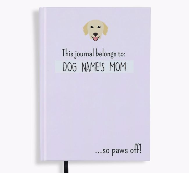 This Journal Belongs to: Personalized {breedShortName} Notebook